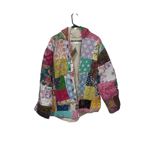 NWT Ashley Taylor fully quilted and fully lined coat with hood one size - Picture 1 of 10